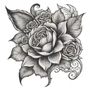 Blessed tattoo design idea