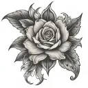 Blessed tattoo design idea