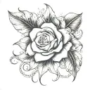 Blessed tattoo design idea