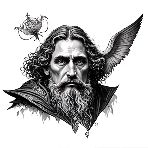 Tolkien tattoo design idea