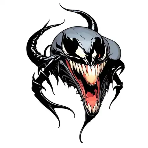 Venom tattoo design idea