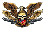 semper fi tattoo design idea