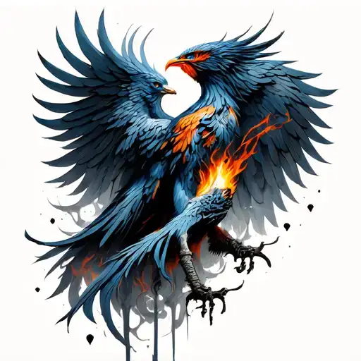 Supernatural Anti Possession plus phoenix tattoo design idea