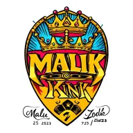 create the custom design for you with the crown, the word King, the name Malik, the date 7/25/2023, and the Cancer zodia tattoo design idea
