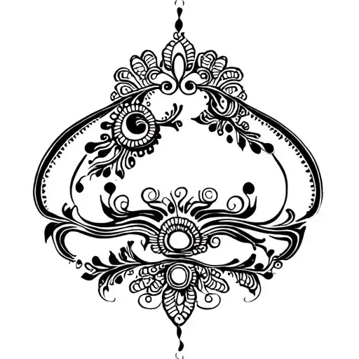 henna hand vine tattoo pattern tattoo design idea