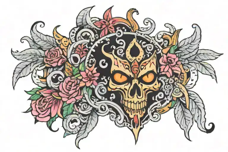 Kali land tattoo design idea