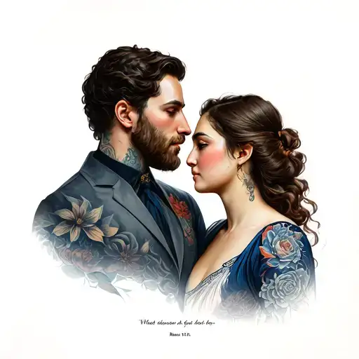 Mark 10:9    what therefore God has joined together, let not man seperate. tattoo design idea