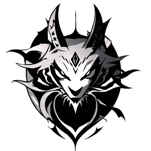 Gemini anbu tattoo design idea