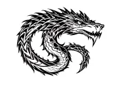 Jörmungandr tattoo design idea