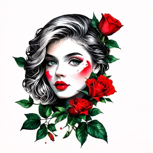 flash tattoo design idea for Valentine's Day tattoo design idea