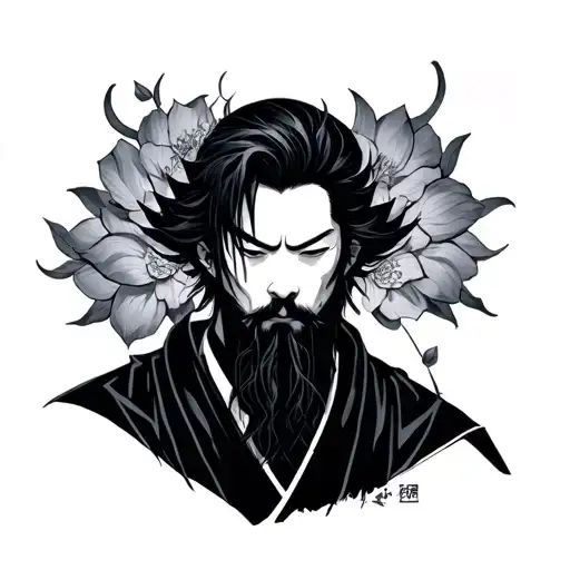 Toji Fushiguro tattoo design idea