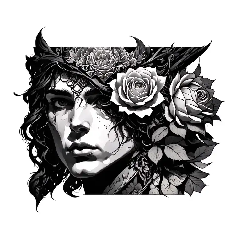 "M mana man+ lies+ tattoo design idea