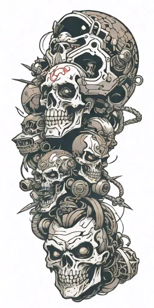 multiple mainline video game characters no duplicating tattoo design idea