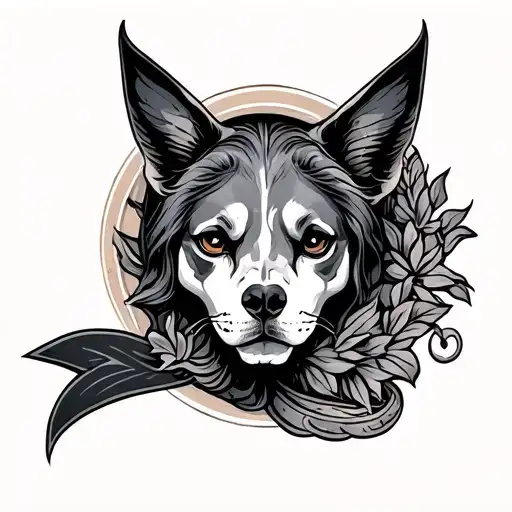 Tooled Leather tattoo design idea