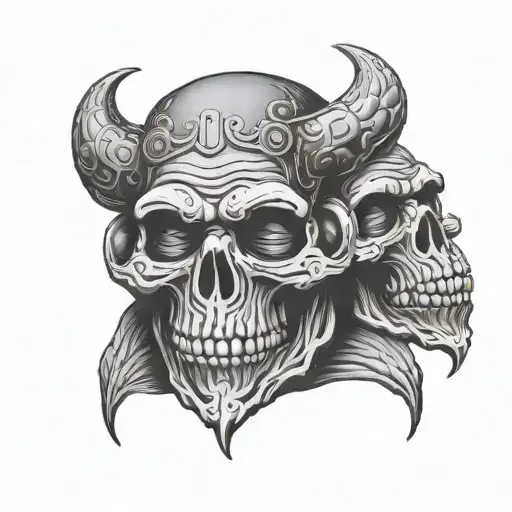 hear no evil see no evil tattoo design idea