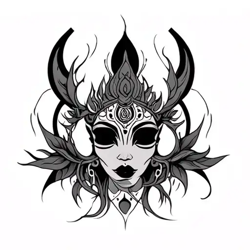 Kali tattoo design idea