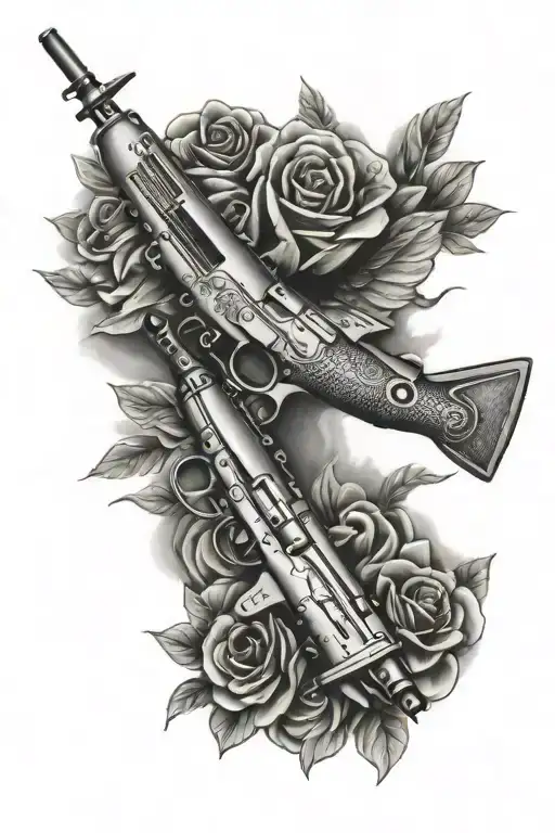 god forgives i dont with shotgun shells spitfire ace tattoo design idea