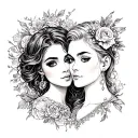 something that would represent my high school sweetheart  tattoo design idea