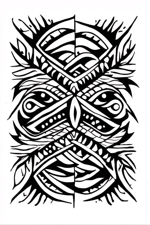 South American traditional tattoo tattoo design idea
