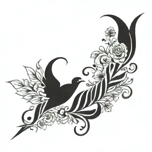 josefina lettering tattoo design idea
