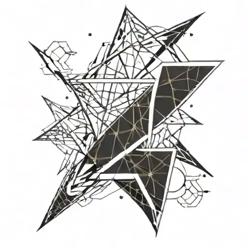 thunder lightning rib tattoo tattoo design idea