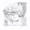 Puerto Rico tattoo design idea