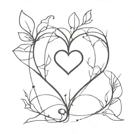 A special and different design about love tattoo design idea