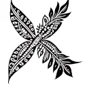 Aboriginal art patterns tattoo design idea