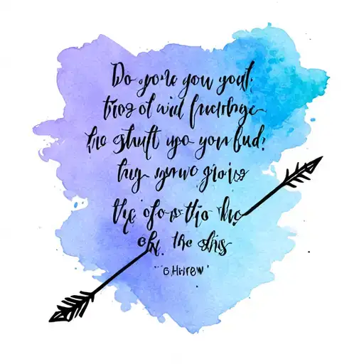 arrow tatoo inspired bible verses tattoo design idea