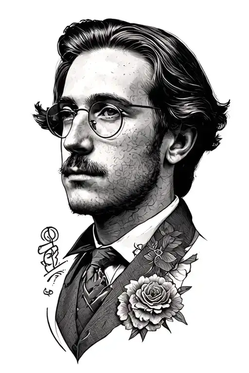 Wes anderson tattoo design idea