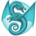 bipolar affectivity dragon two heads  tattoo design idea