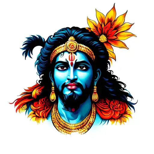 Jay Shri Ram tattoo design idea