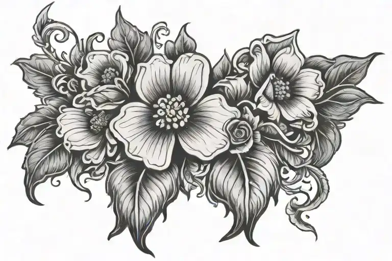 Learning from past mistakes, growing, healing, with an Irish them, band tattoo design idea