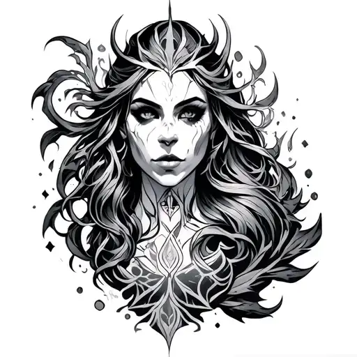 magic the gathering tattoo design idea