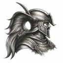 conquistador tattoo design idea