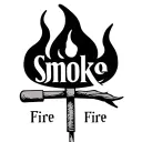 a match with the word smoke and a flame with the word fire tattoo design idea