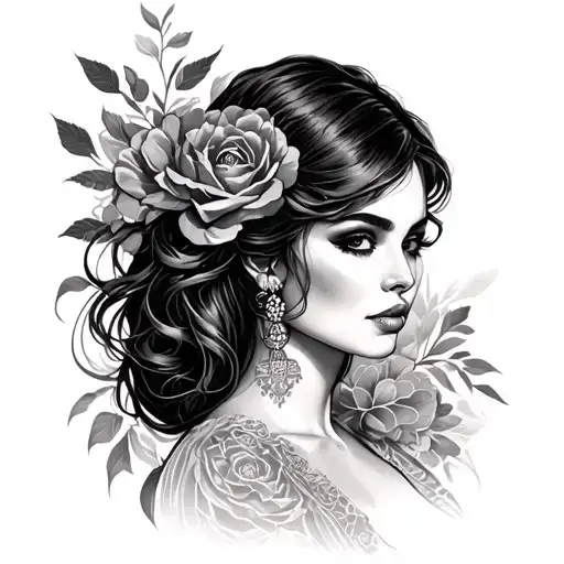 Nicole tattoo design idea
