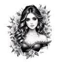 Nicole tattoo design idea