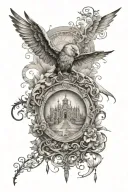 Psalms 23.4 tattoo design idea