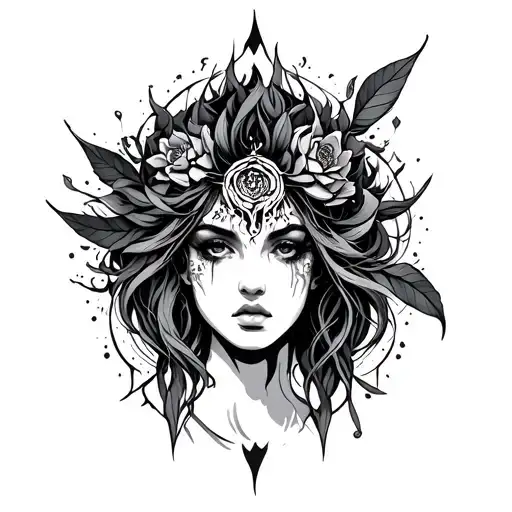 Empath tattoo design idea