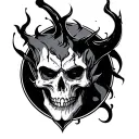 Hell tattoo design idea