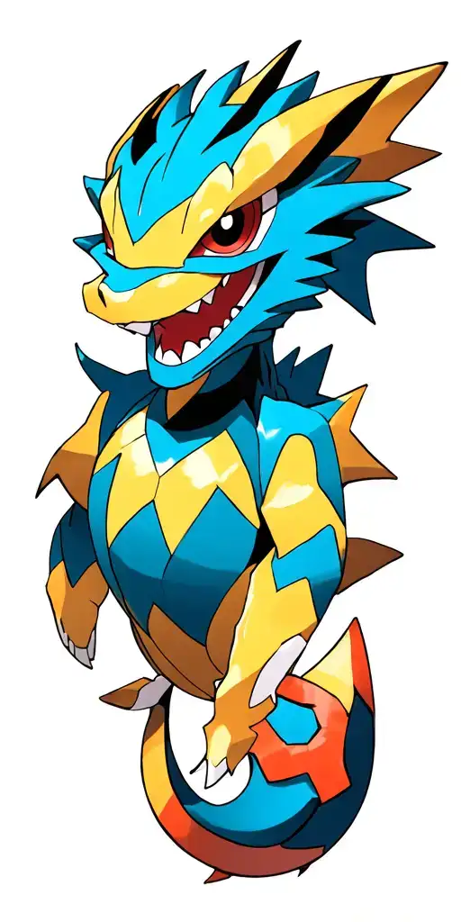 beyblade dragon pokemon tattoo design idea