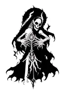 Diablo necromancer tattoo design idea