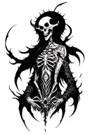 Diablo necromancer tattoo design idea