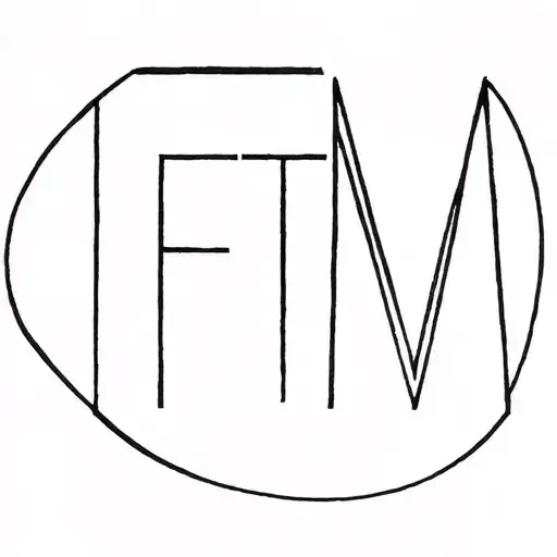 "FTM" lines forming tattoo design idea