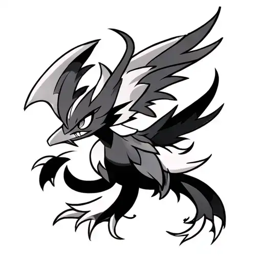 Blaziken tattoo design idea