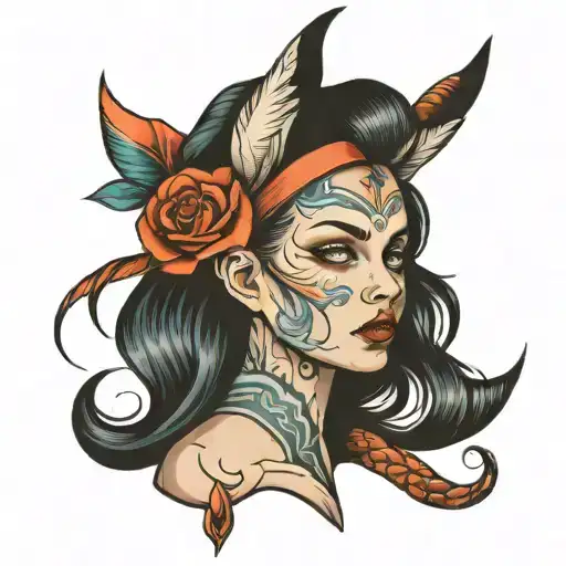 Schennikova is a loser tattoo design idea