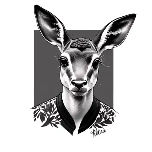 Roos with Justin Bieber tattoo design idea