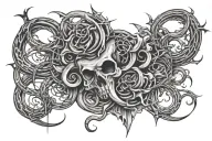 deftones ohms tattoo design idea