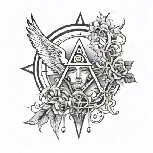 Hermetic tattoo design idea